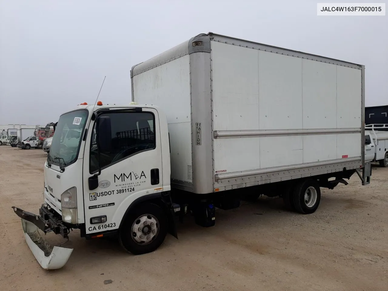 2015 Isuzu Npr Hd VIN: JALC4W163F7000015 Lot: 76139024