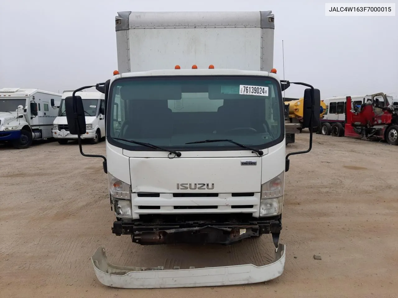 2015 Isuzu Npr Hd VIN: JALC4W163F7000015 Lot: 76139024