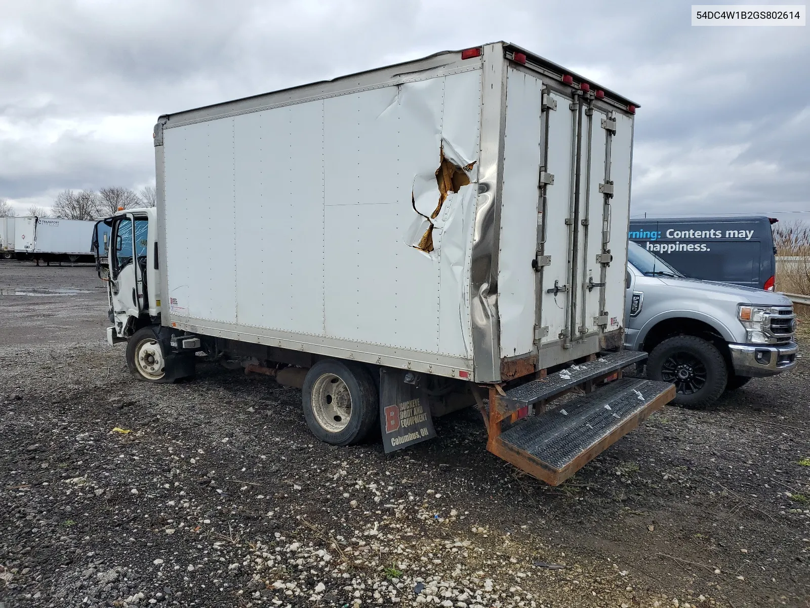 2016 Isuzu Npr Hd VIN: 54DC4W1B2GS802614 Lot: 67167324