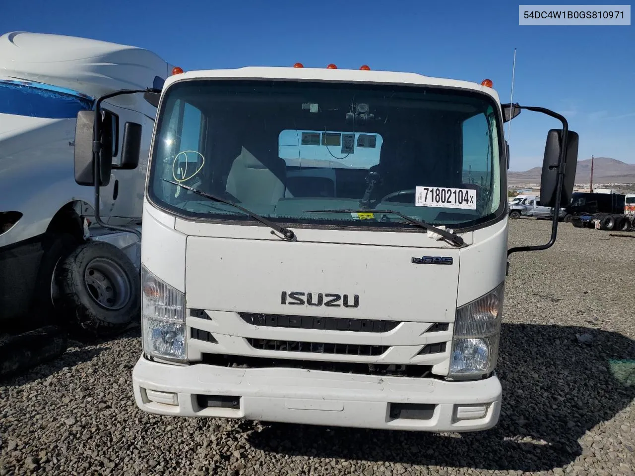 2016 Isuzu Npr Hd VIN: 54DC4W1B0GS810971 Lot: 71802104