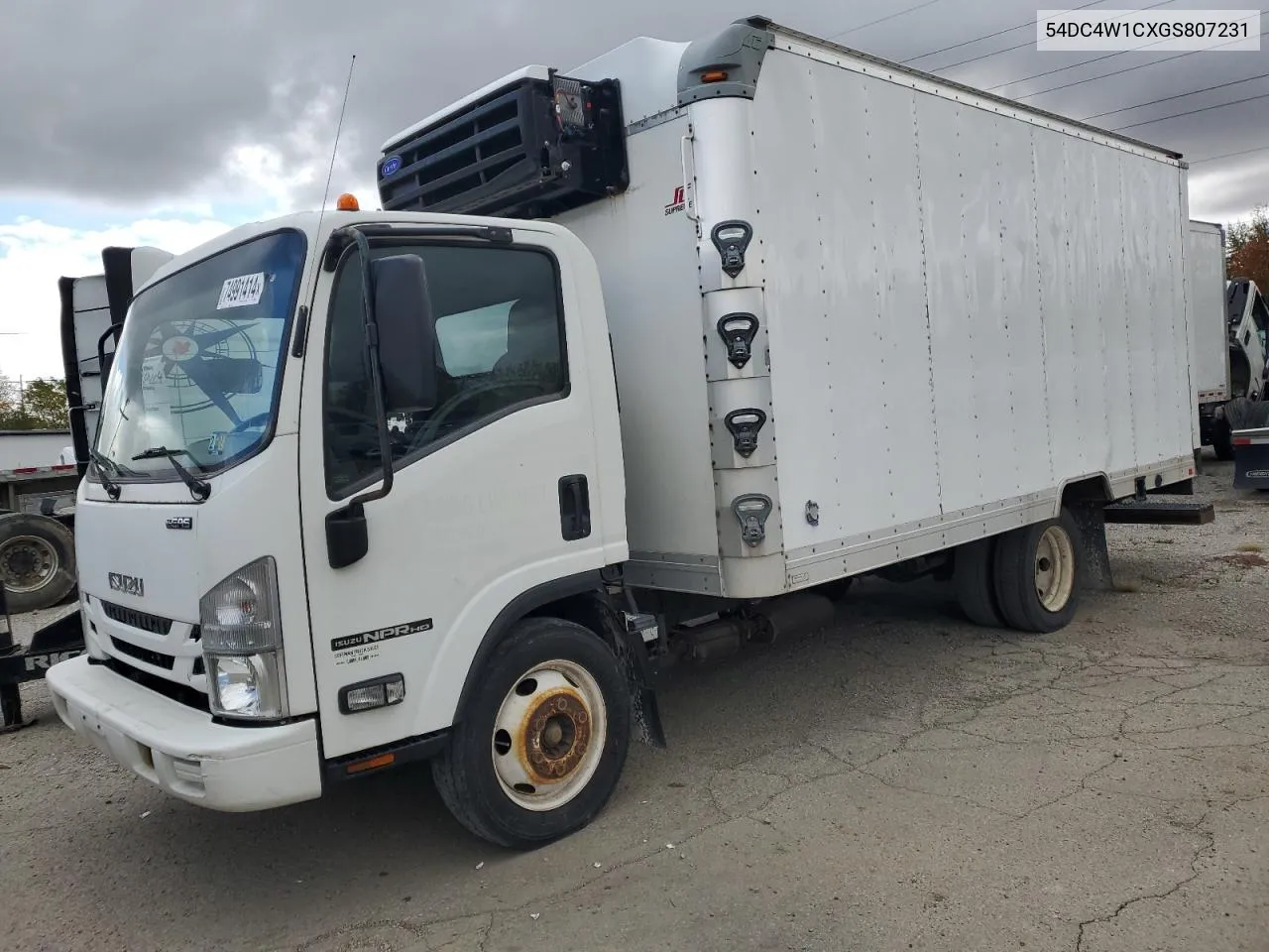 2016 Isuzu Npr Hd VIN: 54DC4W1CXGS807231 Lot: 74991414