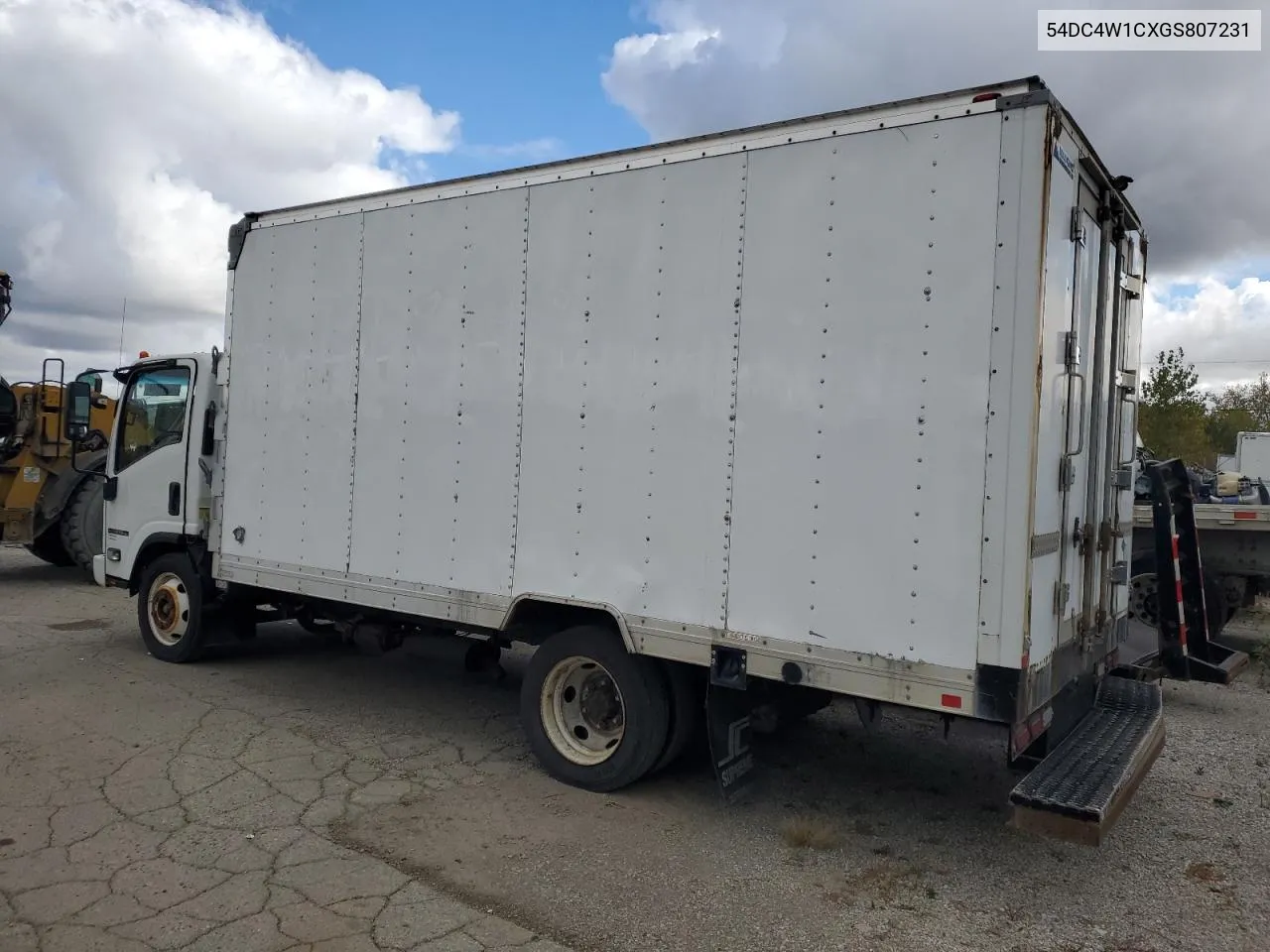 2016 Isuzu Npr Hd VIN: 54DC4W1CXGS807231 Lot: 74991414