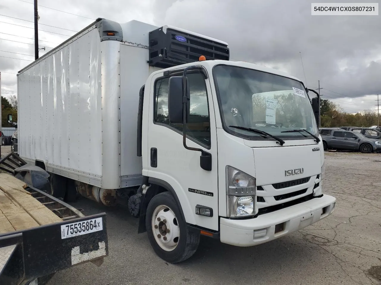 54DC4W1CXGS807231 2016 Isuzu Npr Hd