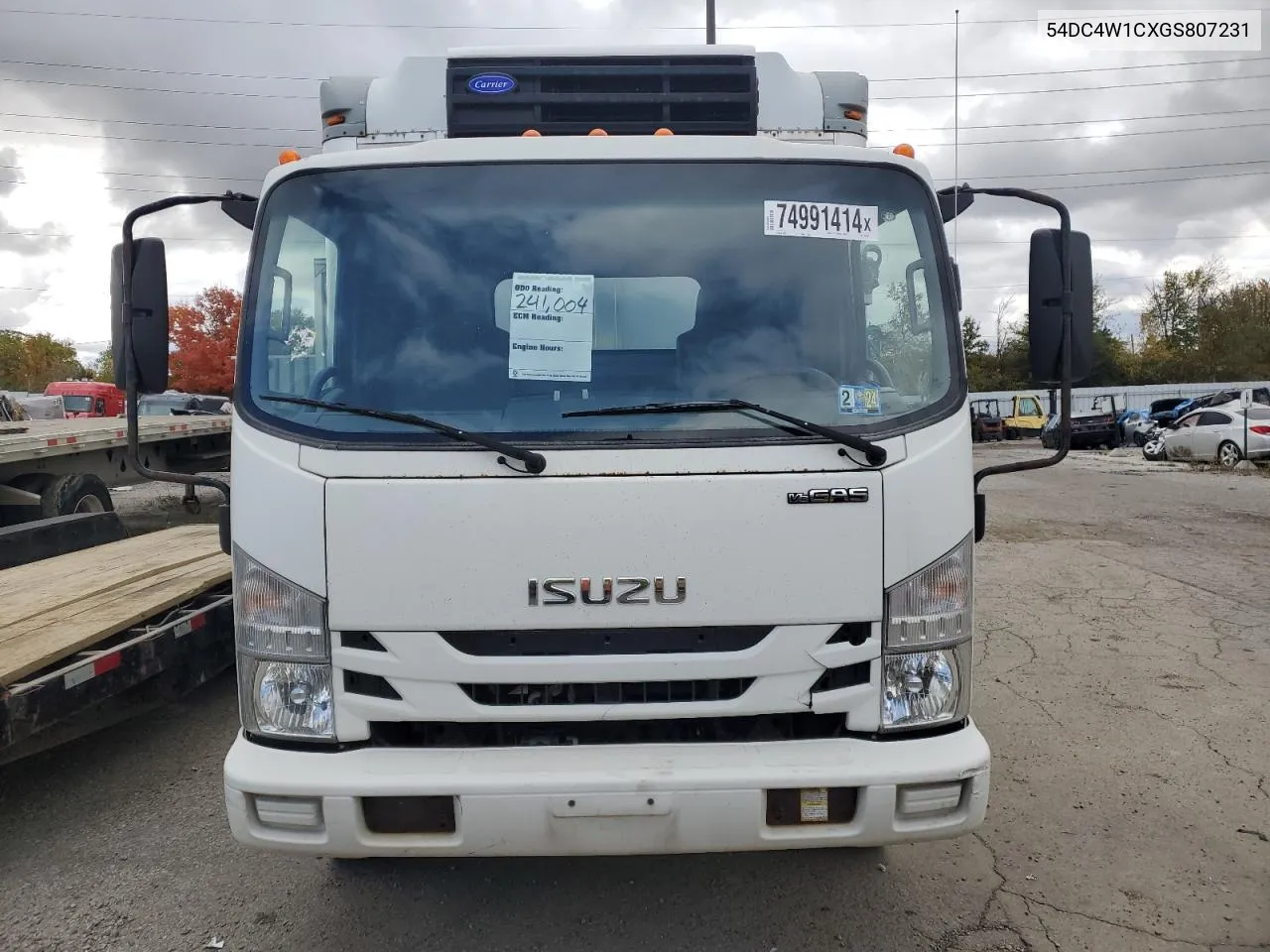 54DC4W1CXGS807231 2016 Isuzu Npr Hd