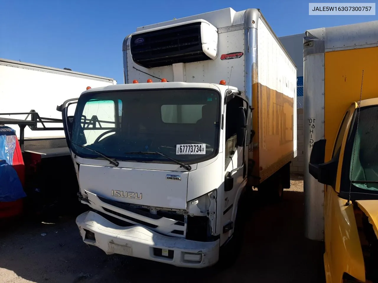 2016 Isuzu Nrr VIN: JALE5W163G7300757 Lot: 75965384