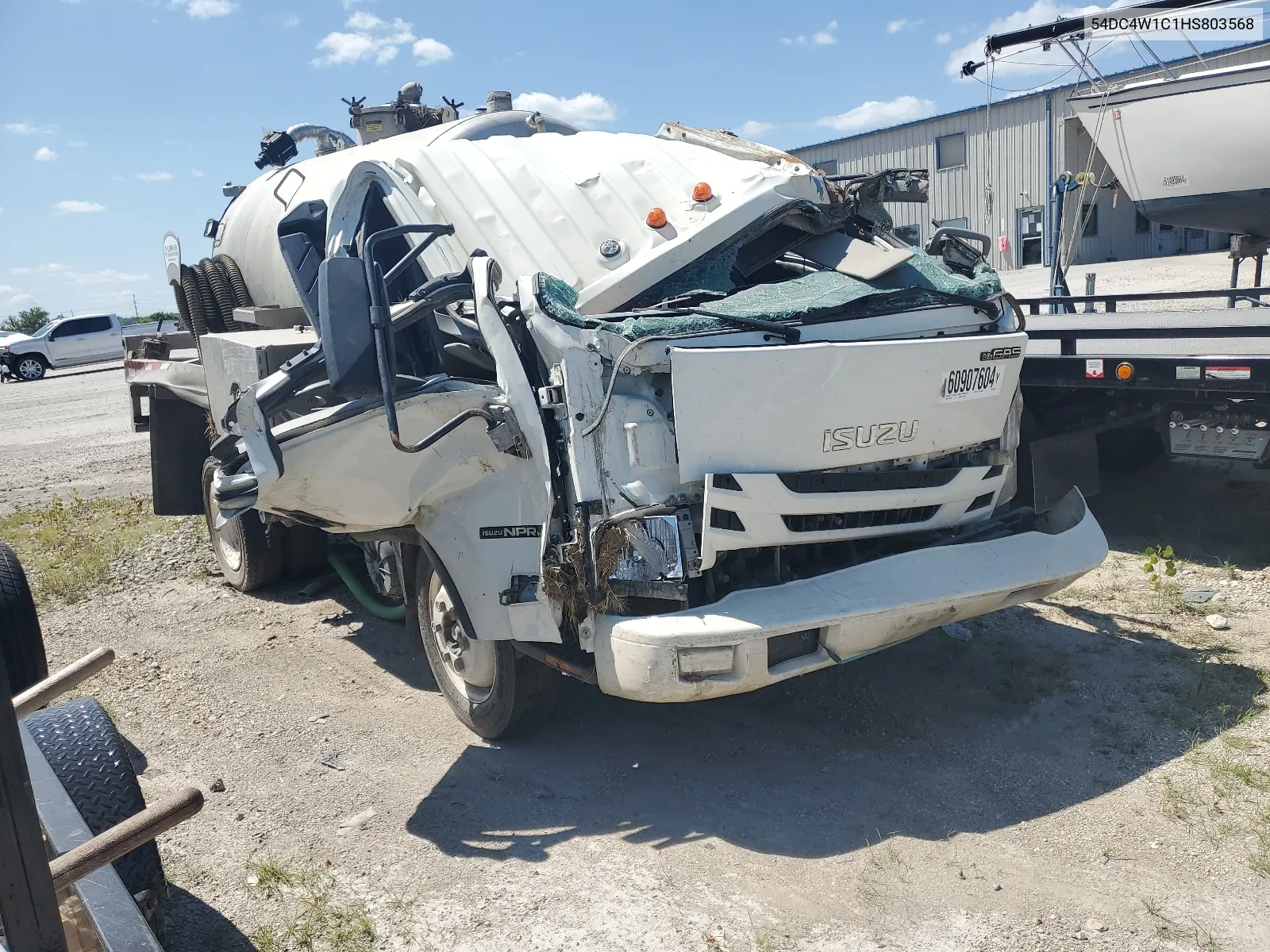 2017 Isuzu Npr Hd VIN: 54DC4W1C1HS803568 Lot: 60907604