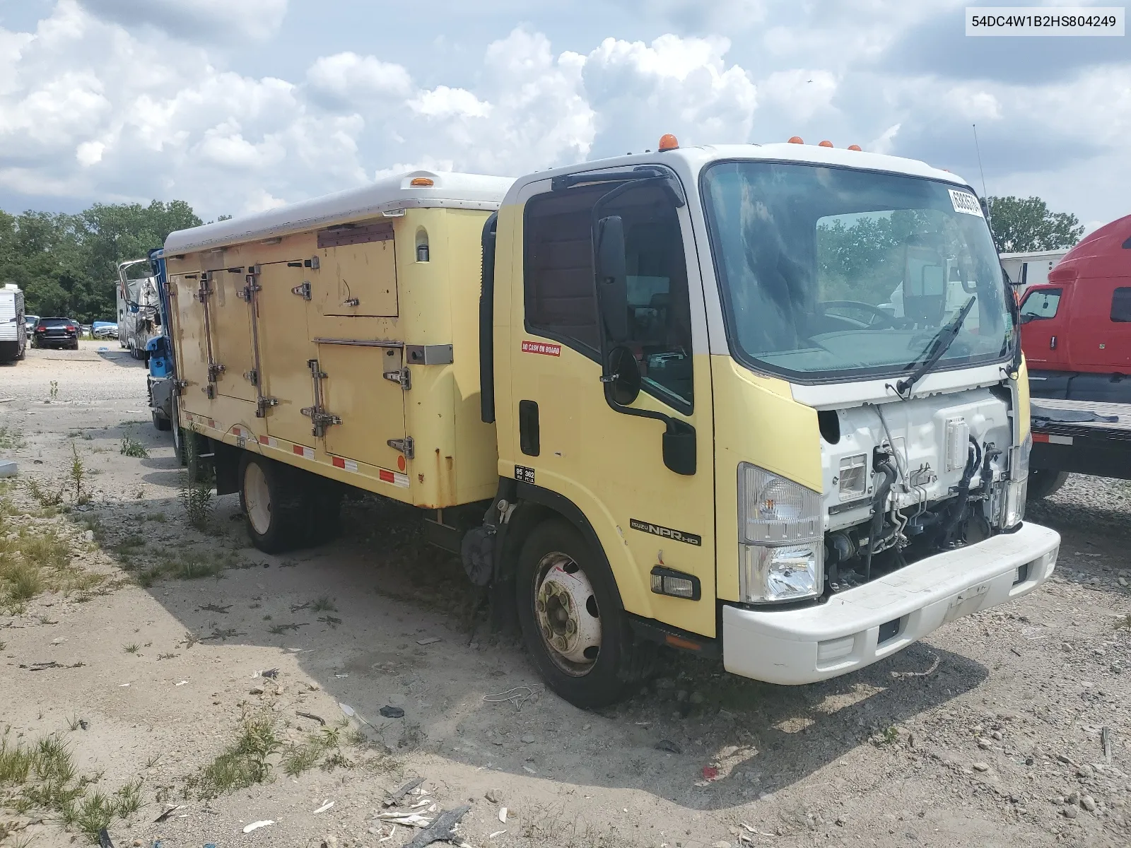 2017 Isuzu Npr Hd VIN: 54DC4W1B2HS804249 Lot: 63835764