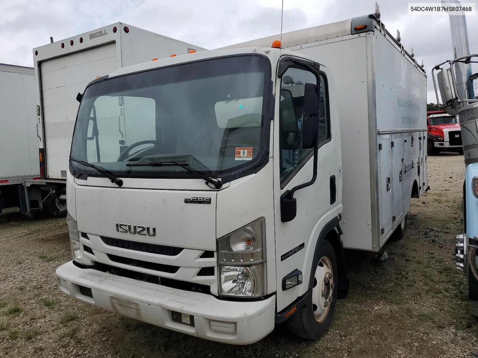 2017 Isuzu Npr Hd VIN: 54DC4W1B7HS807468 Lot: 66046374