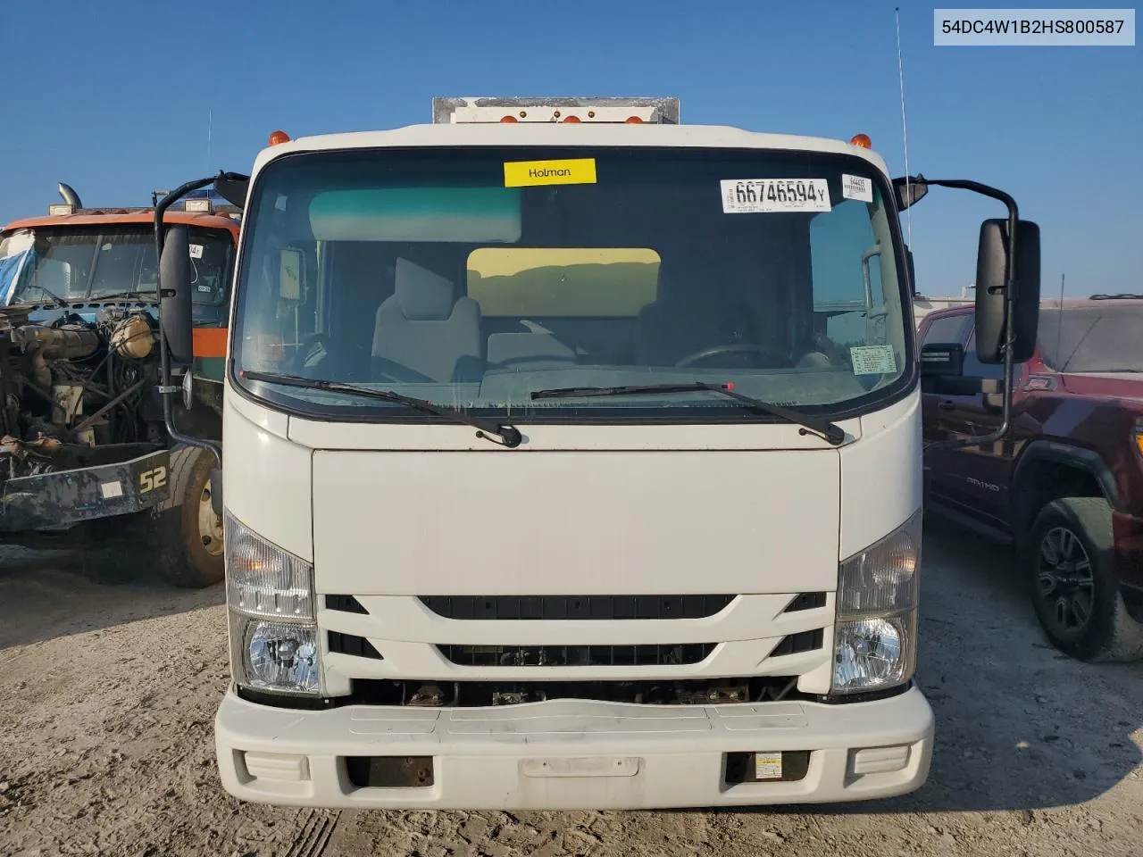 2017 Isuzu Npr Hd VIN: 54DC4W1B2HS800587 Lot: 66746594