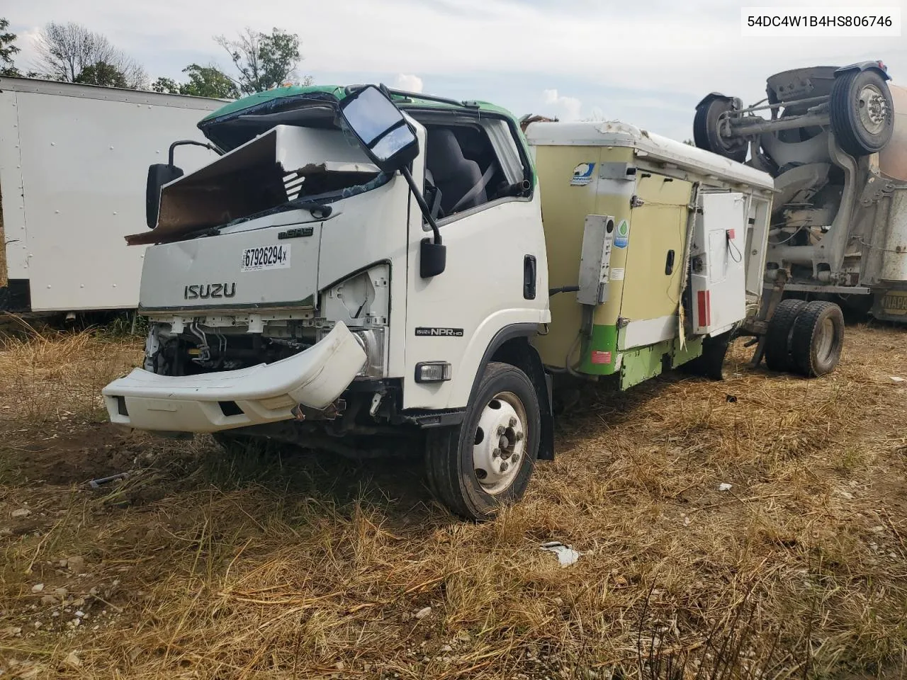 2017 Isuzu Npr Hd VIN: 54DC4W1B4HS806746 Lot: 67926294