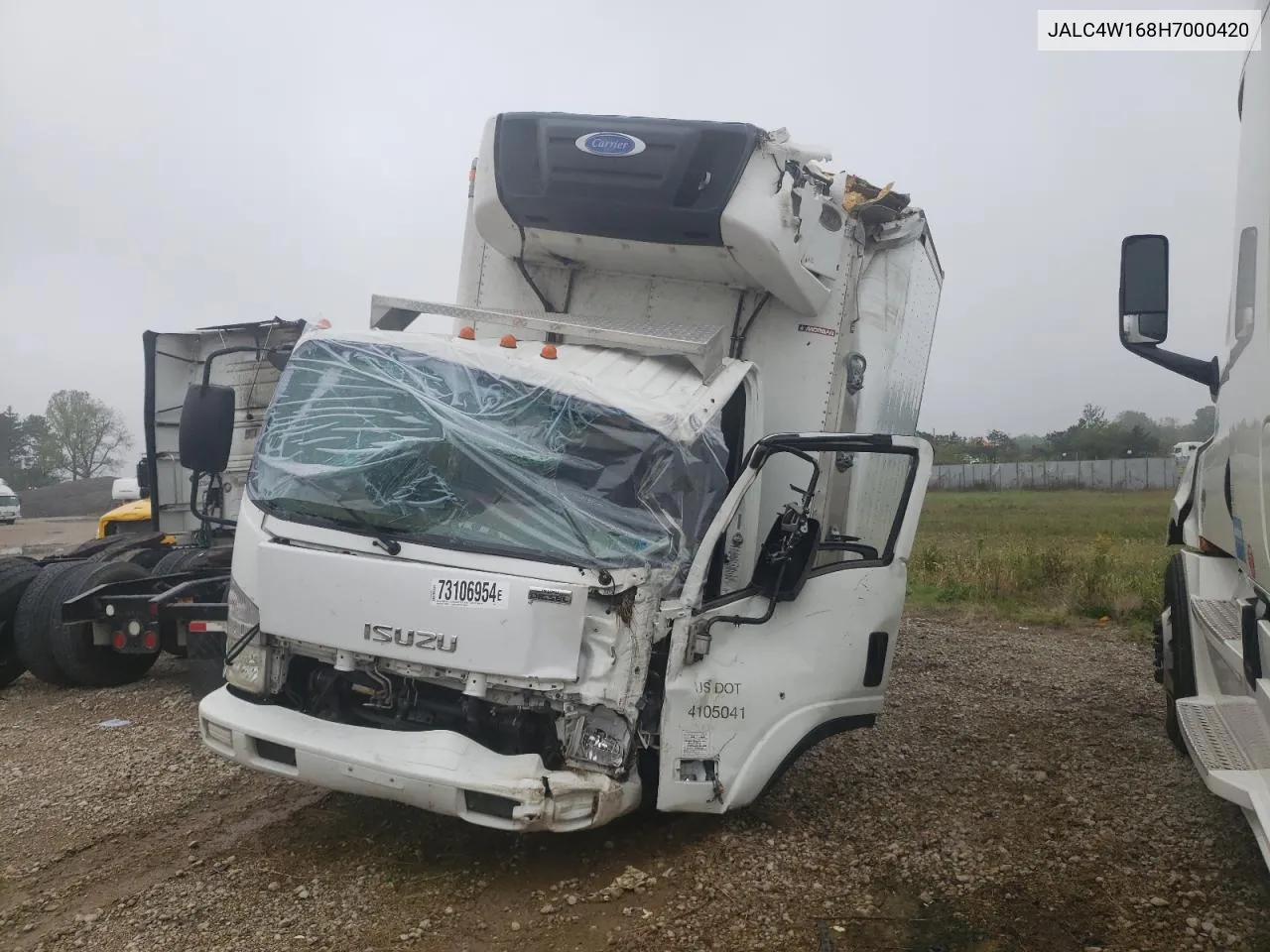 2017 Isuzu Npr Hd VIN: JALC4W168H7000420 Lot: 73106954