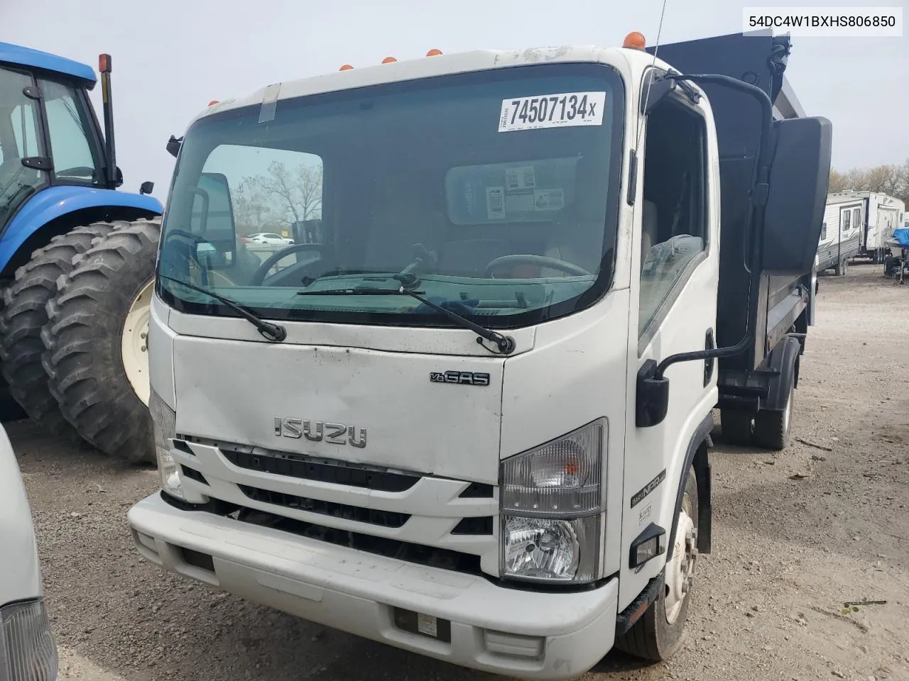 2017 Isuzu Npr Hd VIN: 54DC4W1BXHS806850 Lot: 74507134