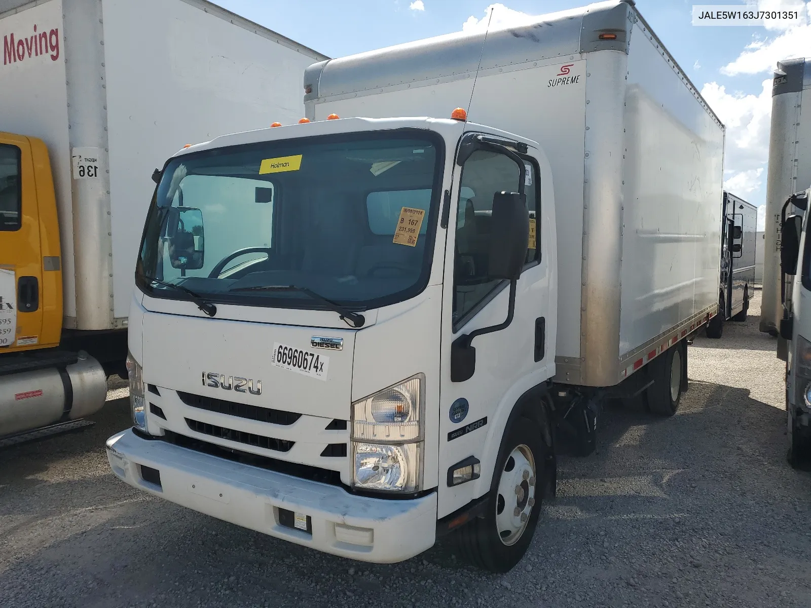 2018 Isuzu Nrr VIN: JALE5W163J7301351 Lot: 66960674