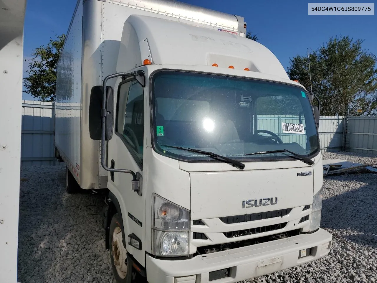 2018 Isuzu Npr Hd VIN: 54DC4W1C6JS809775 Lot: 71851884