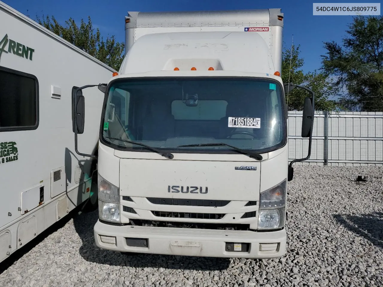 2018 Isuzu Npr Hd VIN: 54DC4W1C6JS809775 Lot: 71851884