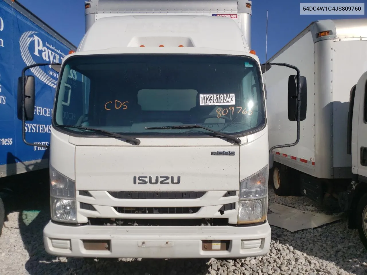 54DC4W1C4JS809760 2018 Isuzu Npr Hd