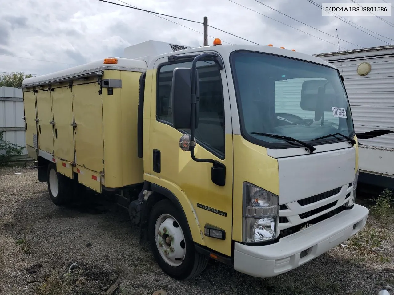 2018 Isuzu Npr Hd VIN: 54DC4W1B8JS801586 Lot: 72733694