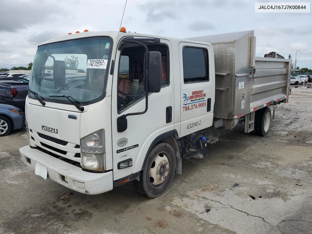 2018 Isuzu Npr Xd VIN: JALC4J167J7K00844 Lot: 74509924