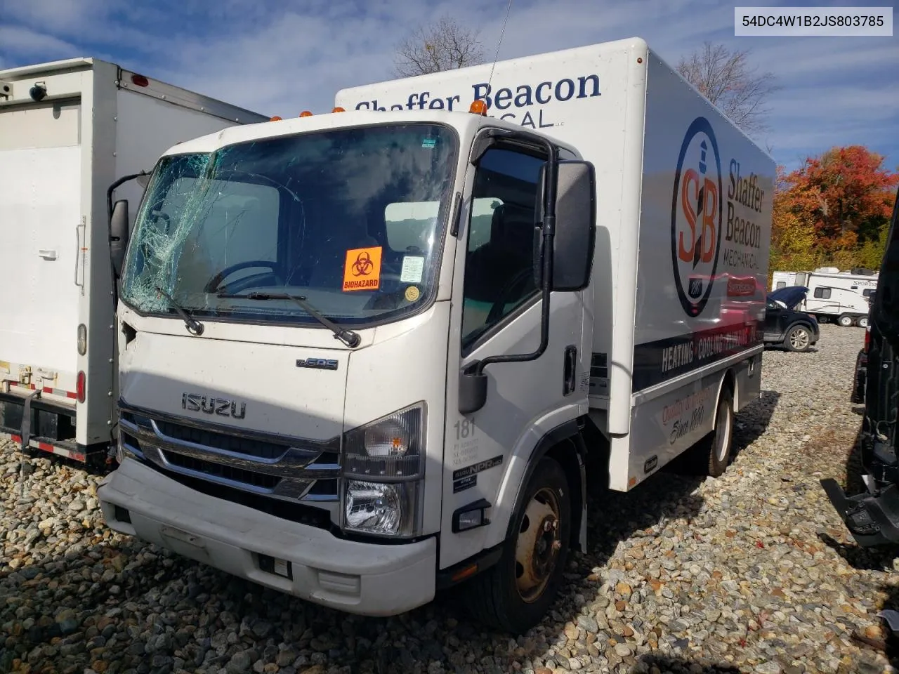 2018 Isuzu Npr Hd VIN: 54DC4W1B2JS803785 Lot: 74587824