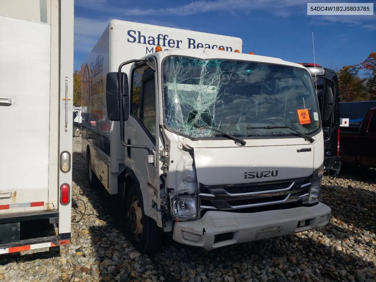 2018 Isuzu Npr Hd VIN: 54DC4W1B2JS803785 Lot: 74587824