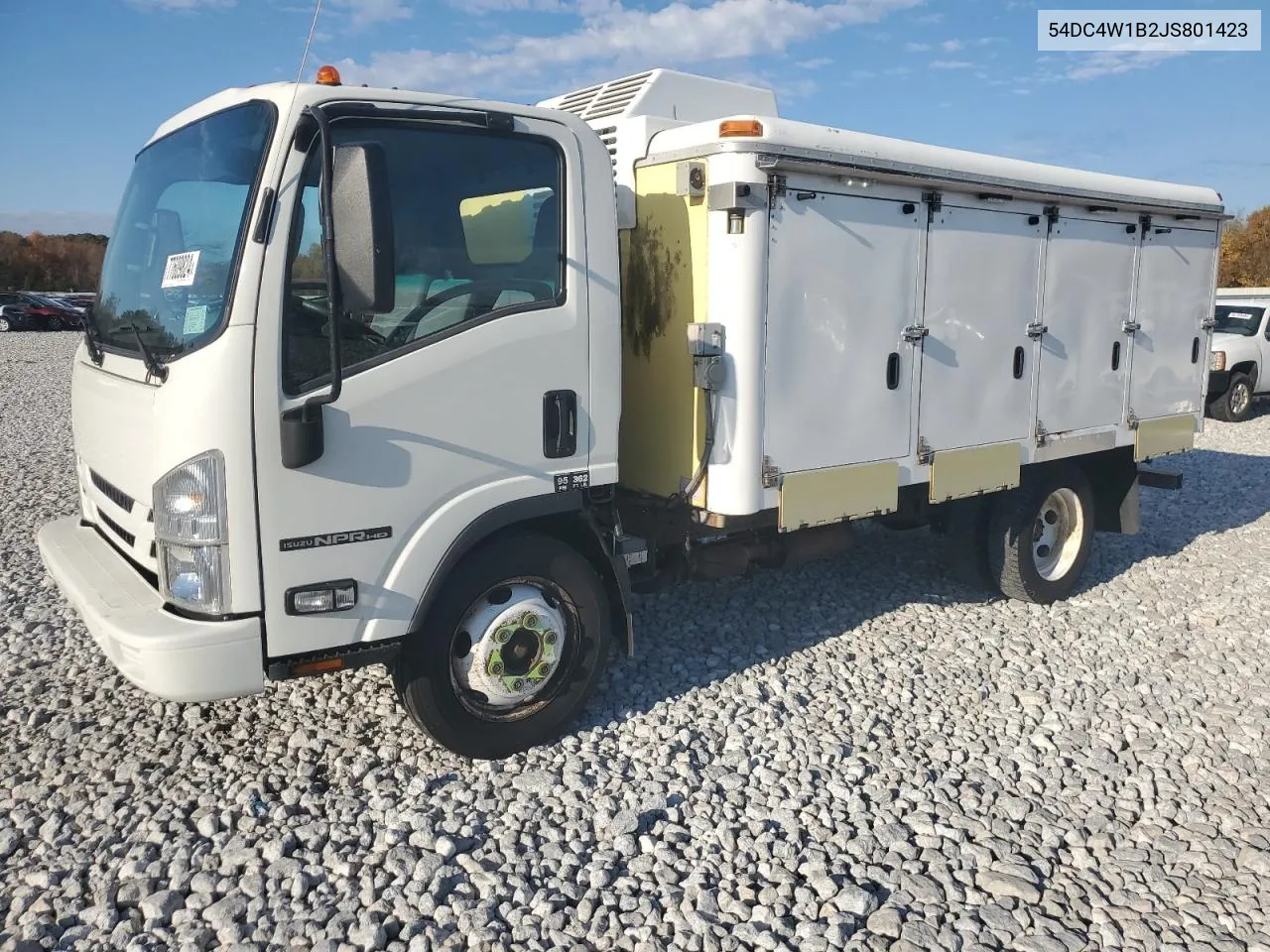 2018 Isuzu Npr Hd VIN: 54DC4W1B2JS801423 Lot: 77609824