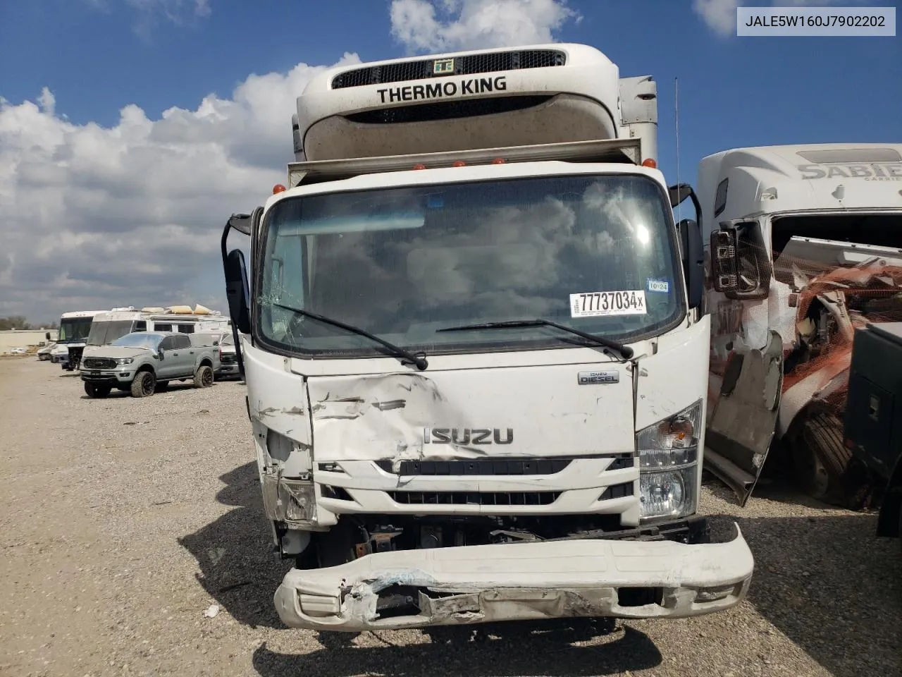 2018 Isuzu Nqr VIN: JALE5W160J7902202 Lot: 77737034