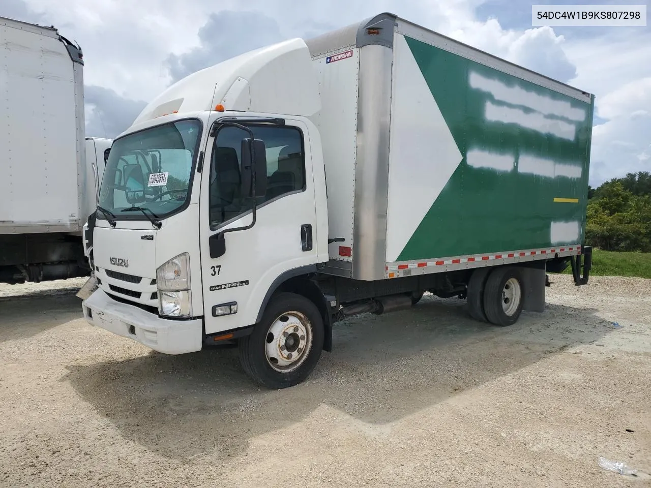 2019 Isuzu Npr Hd VIN: 54DC4W1B9KS807298 Lot: 53643654