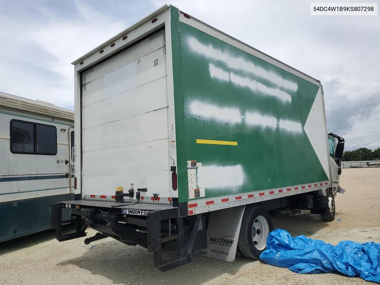 2019 Isuzu Npr Hd VIN: 54DC4W1B9KS807298 Lot: 53643654