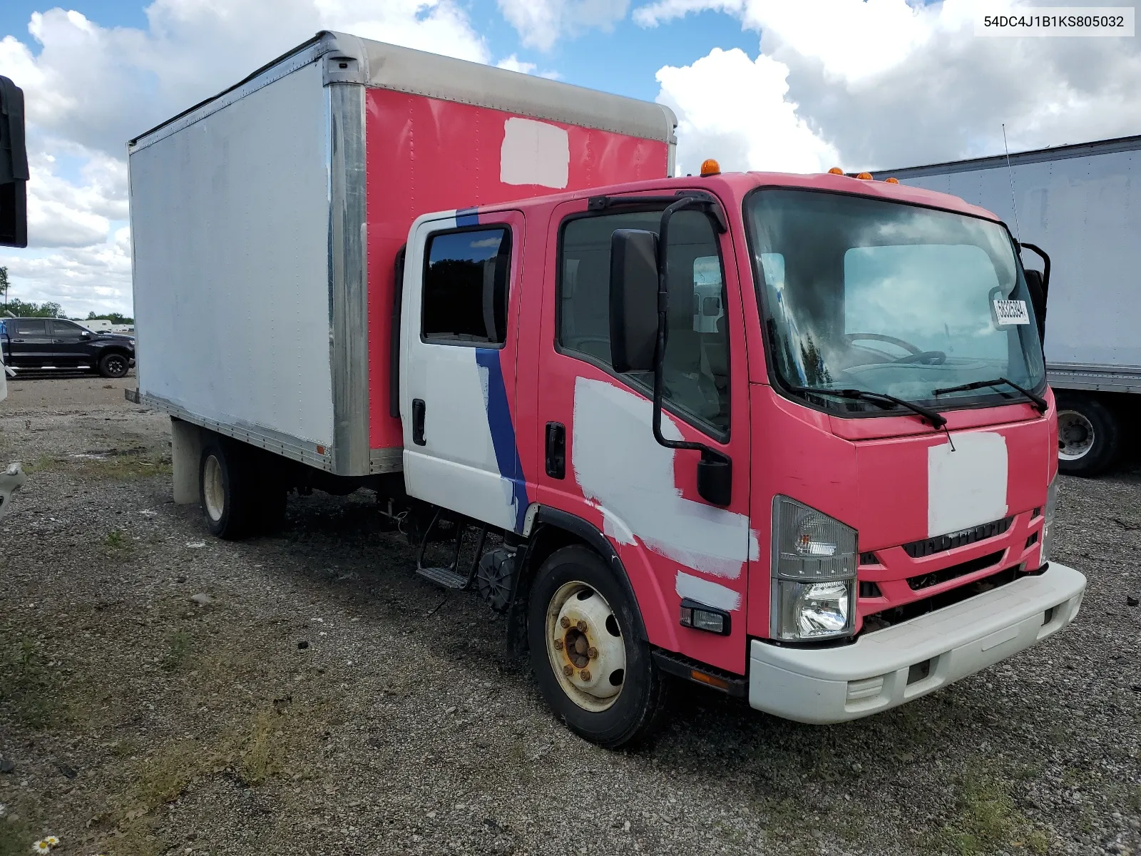 2019 Isuzu Npr Hd VIN: 54DC4J1B1KS805032 Lot: 58325394