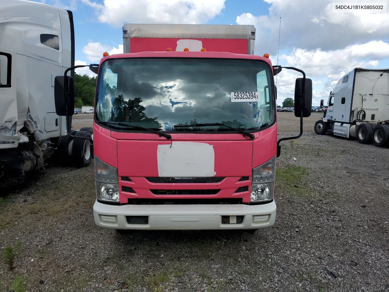 2019 Isuzu Npr Hd VIN: 54DC4J1B1KS805032 Lot: 58325394