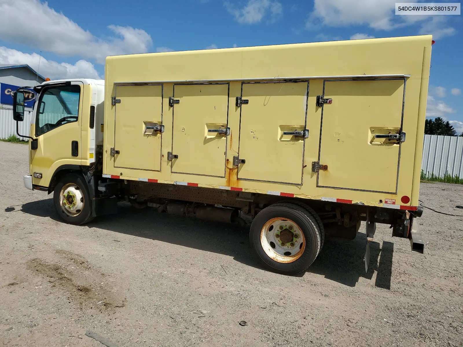 2019 Isuzu Npr Hd VIN: 54DC4W1B5KS801577 Lot: 63214274