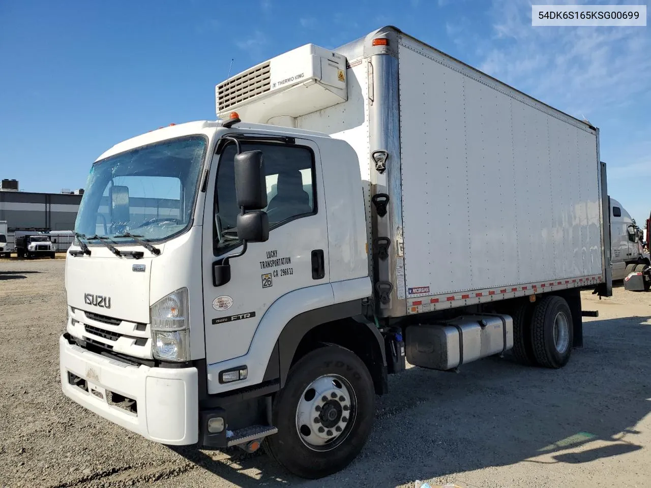 2019 Isuzu Ftr VIN: 54DK6S165KSG00699 Lot: 67369064