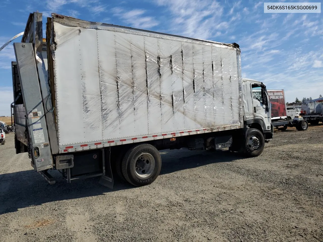 2019 Isuzu Ftr VIN: 54DK6S165KSG00699 Lot: 67369064