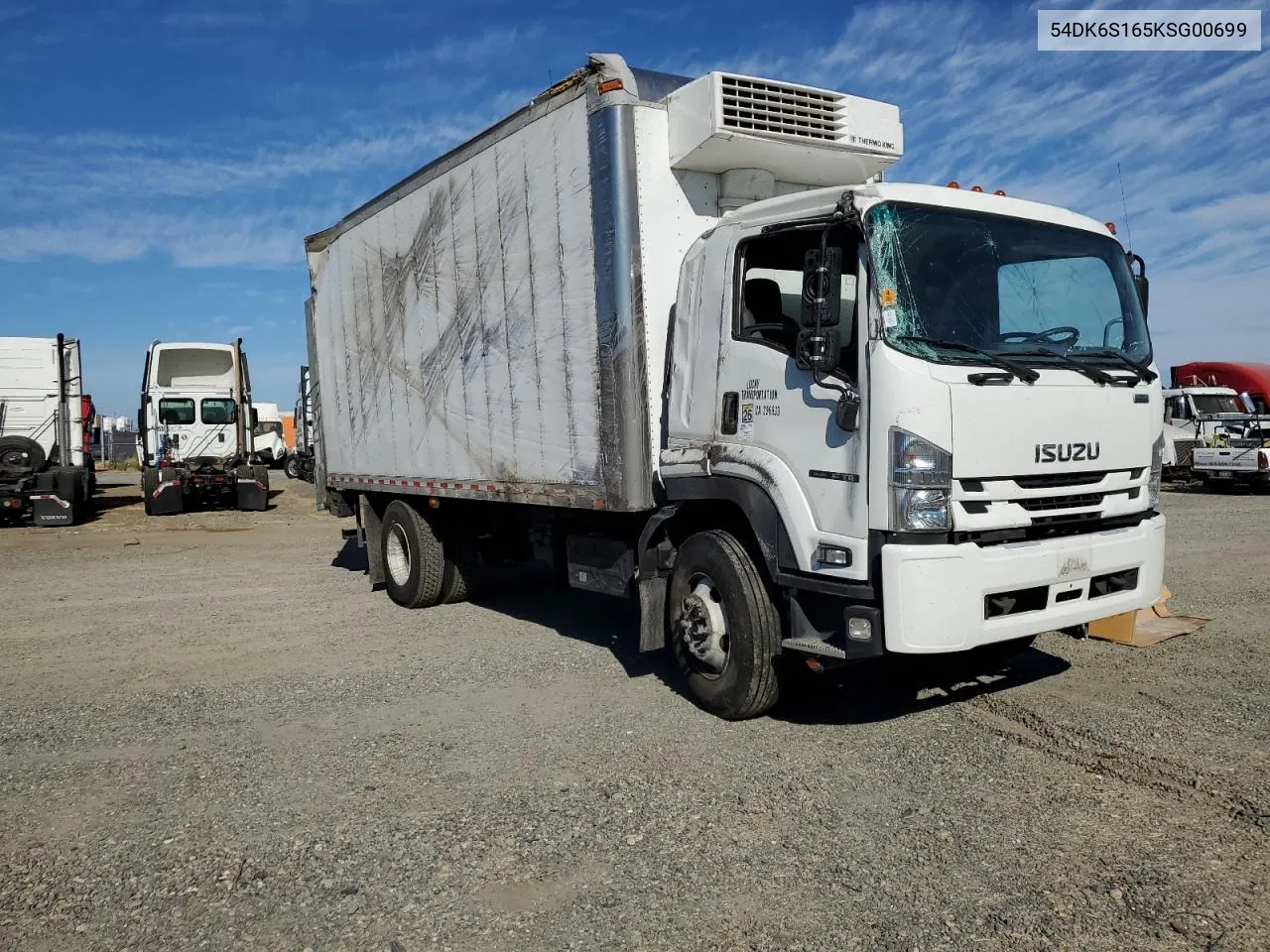 2019 Isuzu Ftr VIN: 54DK6S165KSG00699 Lot: 67369064