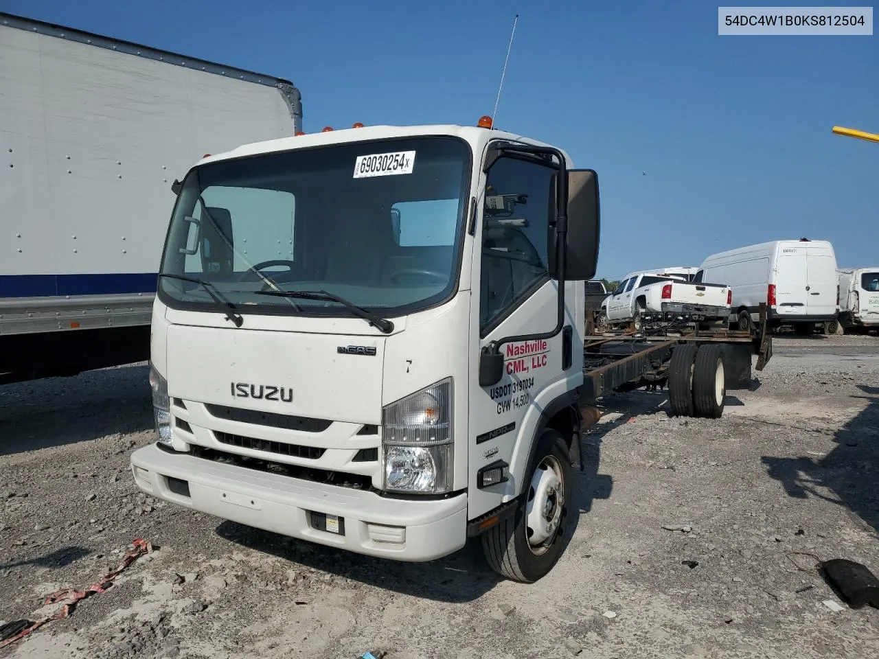 54DC4W1B0KS812504 2019 Isuzu Npr Hd