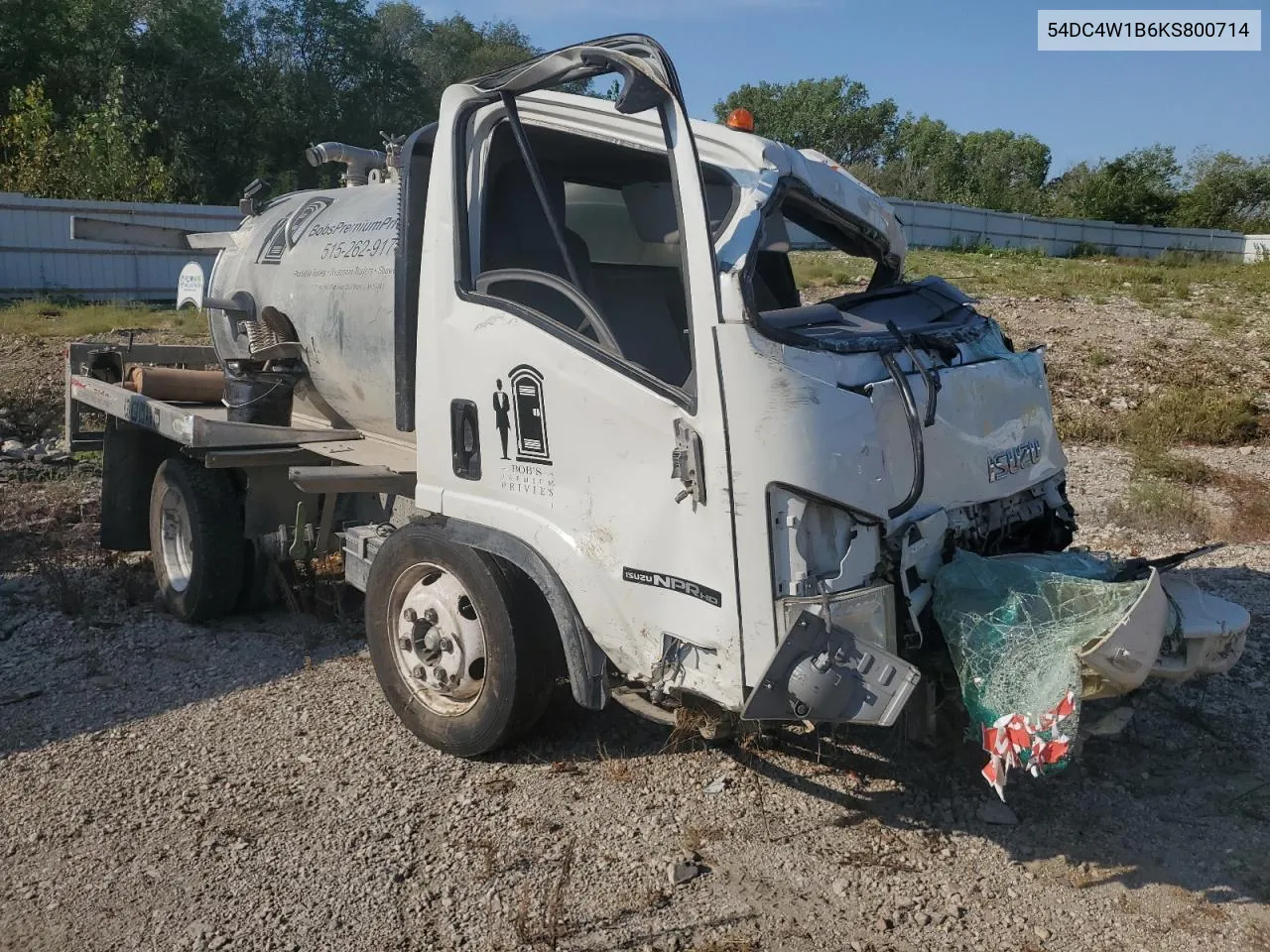 2019 Isuzu Npr Hd VIN: 54DC4W1B6KS800714 Lot: 69462504