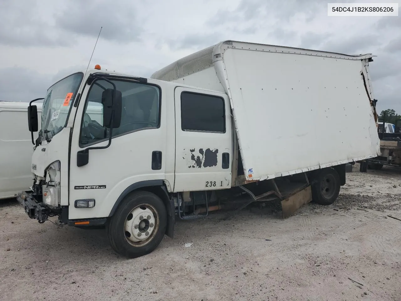 2019 Isuzu Npr Hd VIN: 54DC4J1B2KS806206 Lot: 75067534