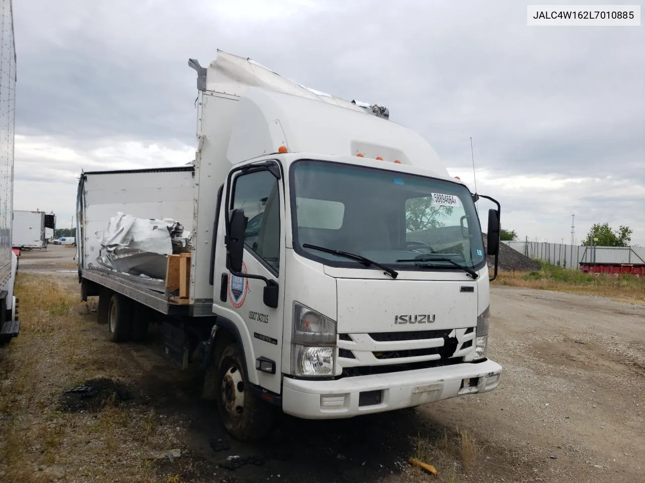 2020 Isuzu Npr Hd VIN: JALC4W162L7010885 Lot: 58894664