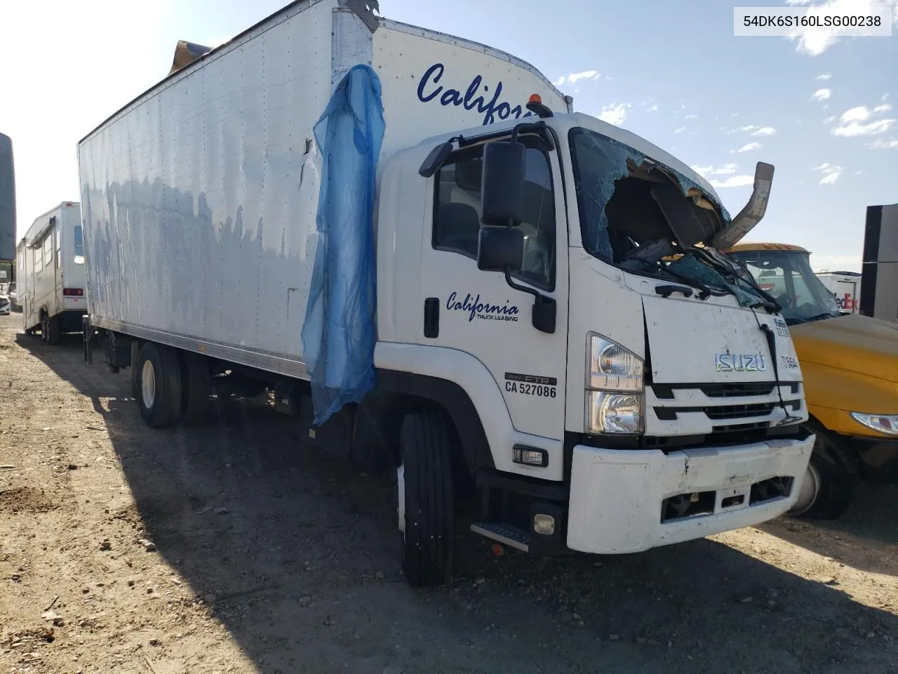 2020 Isuzu Ftr VIN: 54DK6S160LSG00238 Lot: 73154544