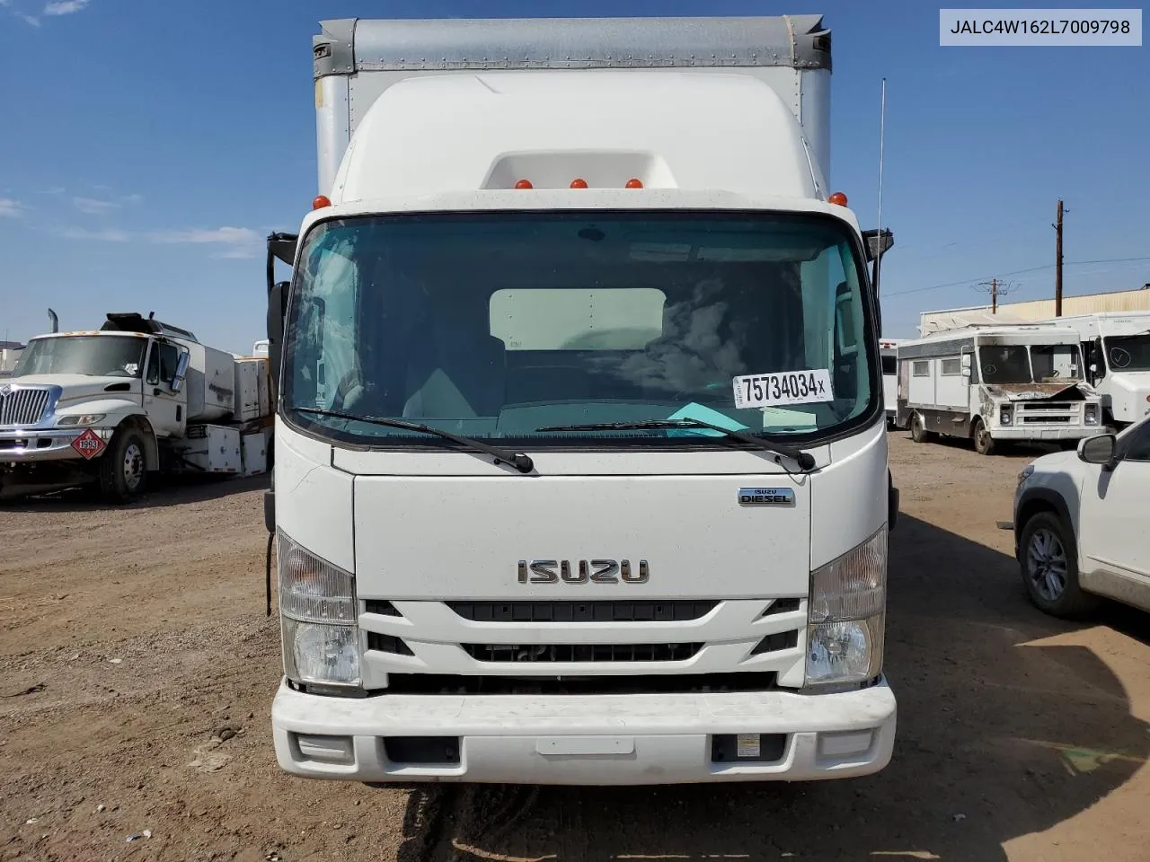 2020 Isuzu Npr Hd VIN: JALC4W162L7009798 Lot: 75734034