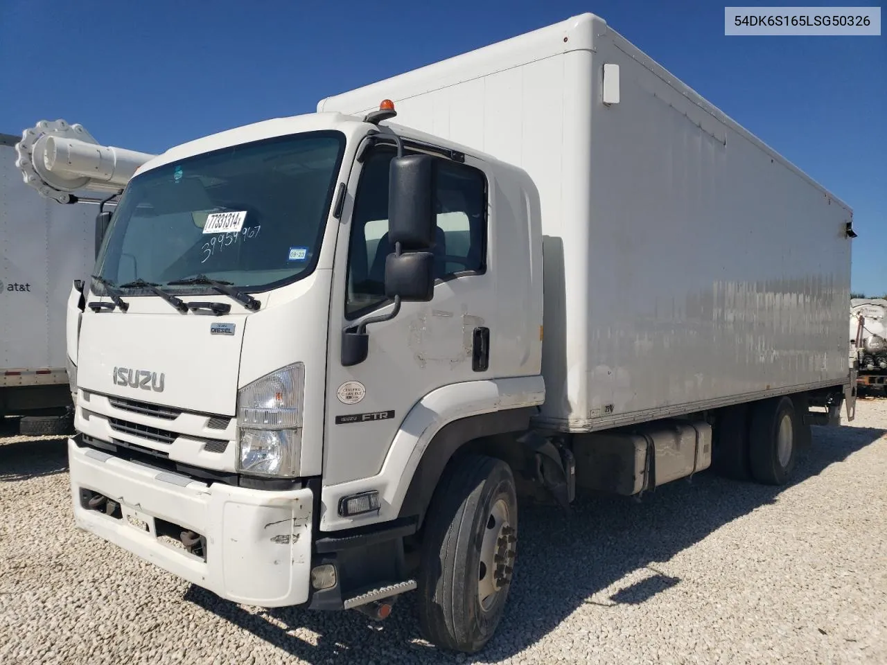 2020 Isuzu Ftr VIN: 54DK6S165LSG50326 Lot: 77331314