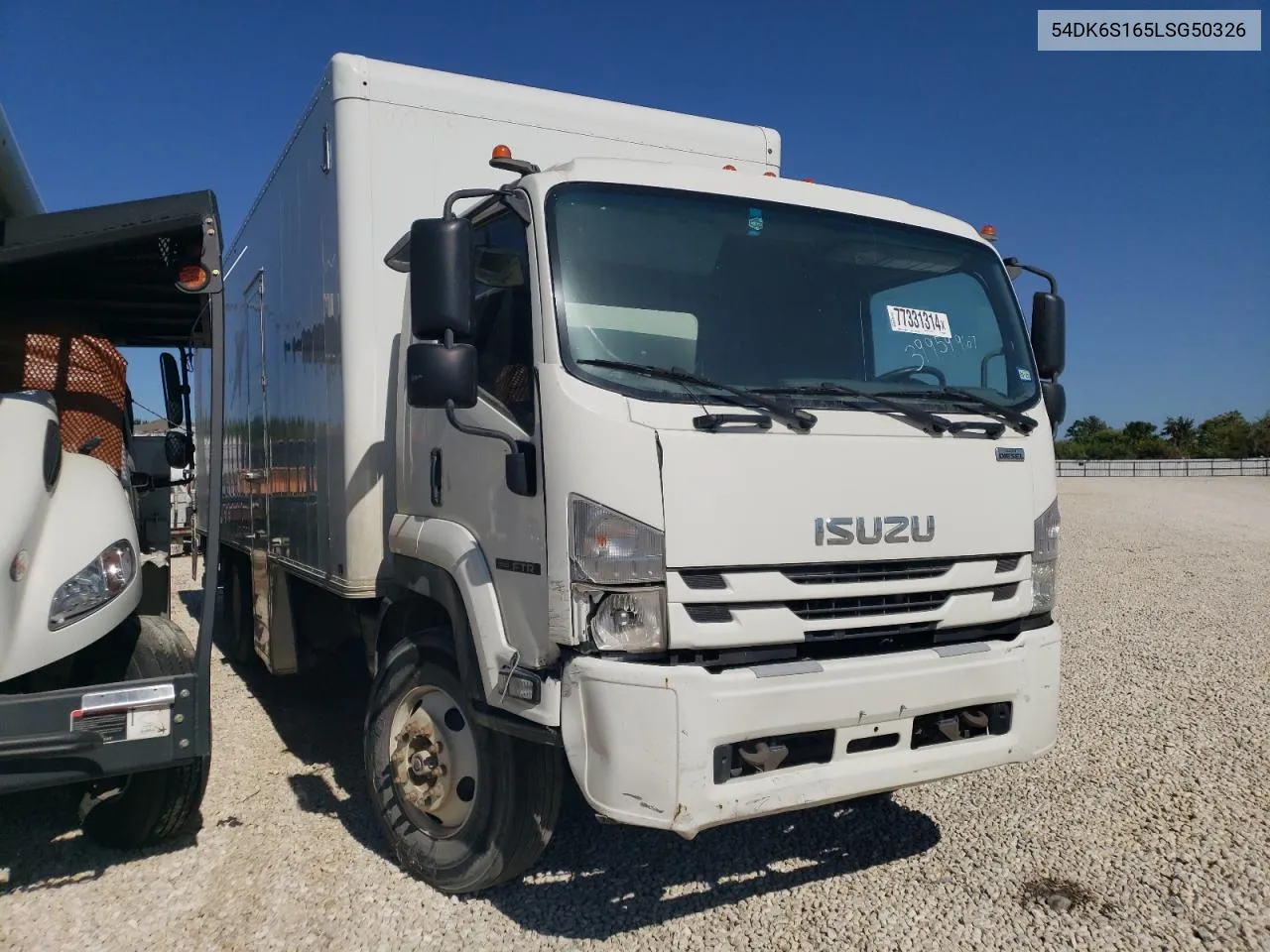 2020 Isuzu Ftr VIN: 54DK6S165LSG50326 Lot: 77331314