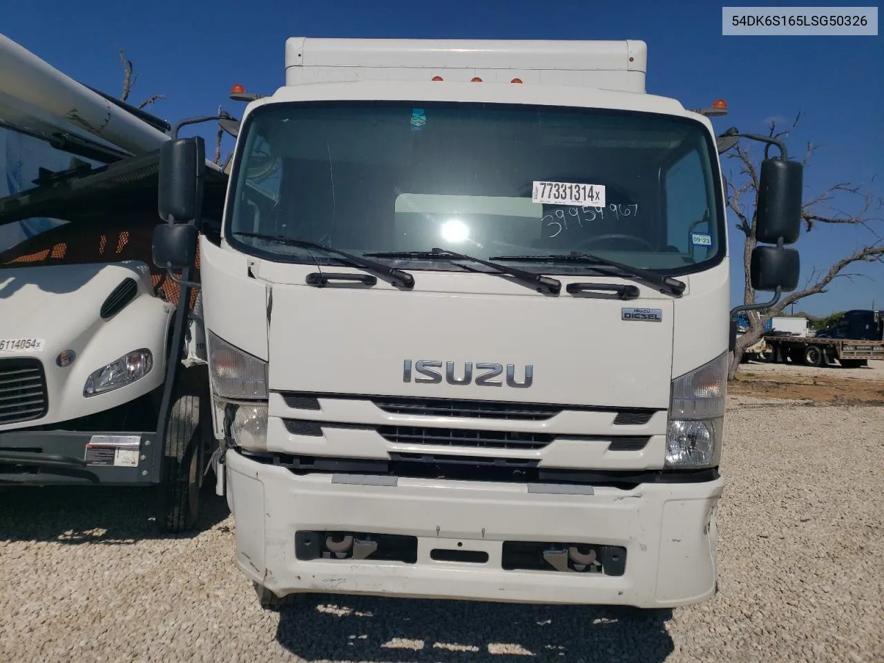 2020 Isuzu Ftr VIN: 54DK6S165LSG50326 Lot: 77331314