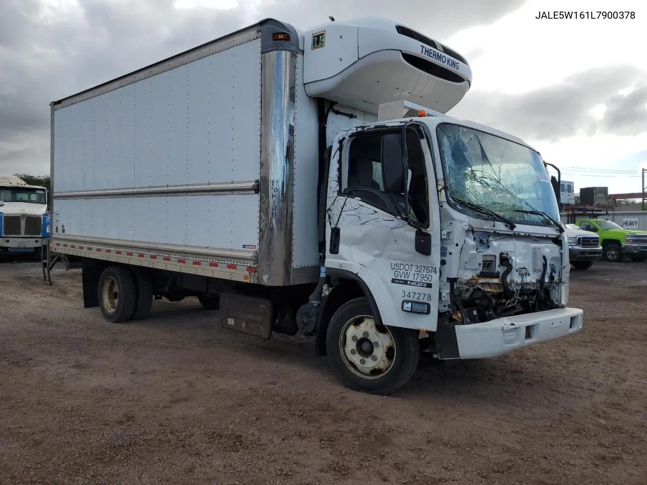 2020 Isuzu Nqr VIN: JALE5W161L7900378 Lot: 78758674