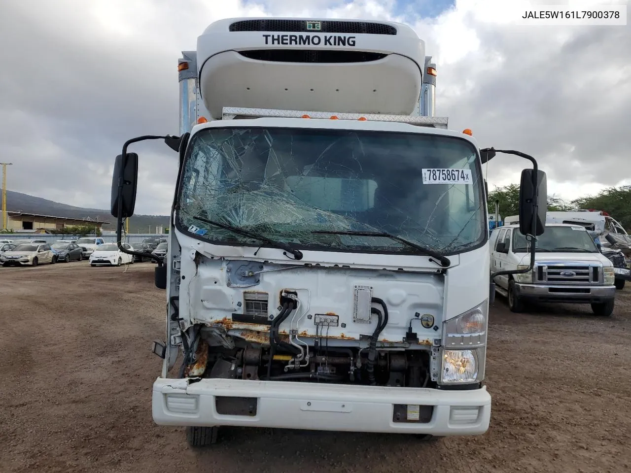 2020 Isuzu Nqr VIN: JALE5W161L7900378 Lot: 78758674