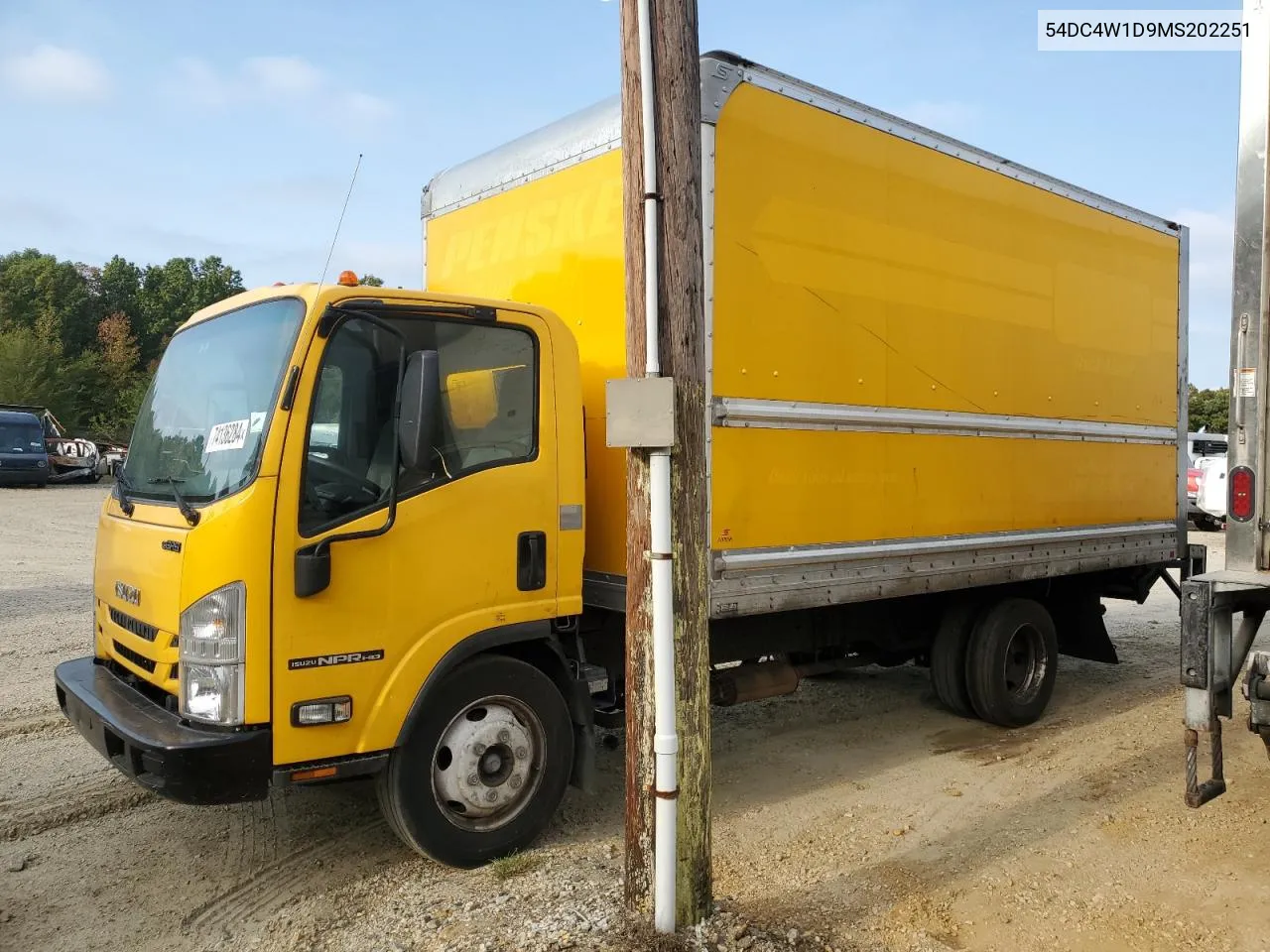 54DC4W1D9MS202251 2021 Isuzu Npr Hd