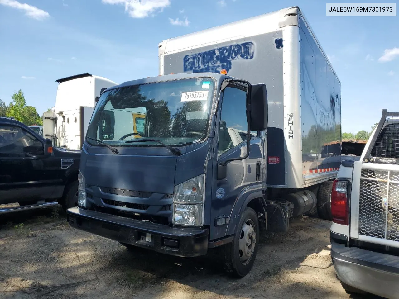 2021 Isuzu Nrr VIN: JALE5W169M7301973 Lot: 75155753