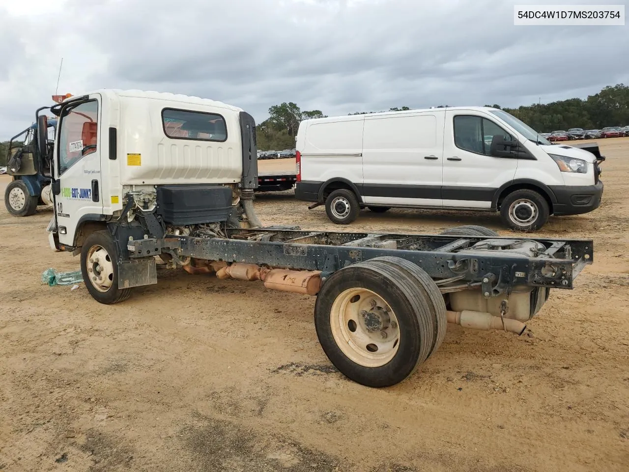 2021 Isuzu Npr Hd VIN: 54DC4W1D7MS203754 Lot: 77747674