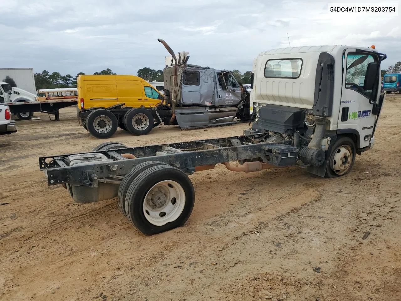 2021 Isuzu Npr Hd VIN: 54DC4W1D7MS203754 Lot: 77747674