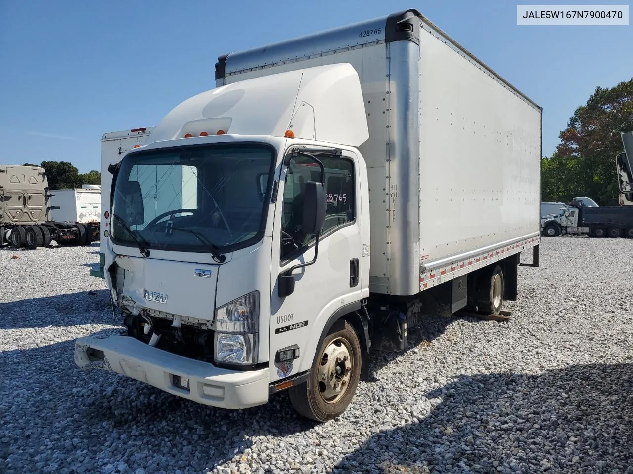 2022 Isuzu Nqr VIN: JALE5W167N7900470 Lot: 63607634